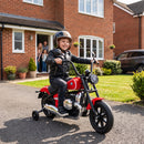 Moto Elettrica per Bambini 3-8 Anni 12 V BMW R18 125x62x83 cm con Batteria al Litio e Rotelle Rimovibili in PP Rossa      