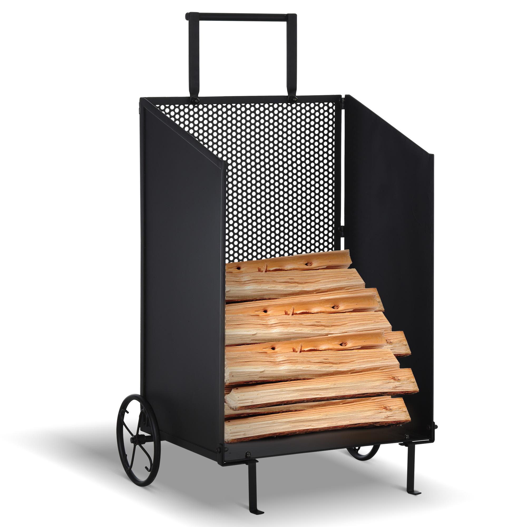 Kaminholzwagen 51,5x45,5x91,5 cm...