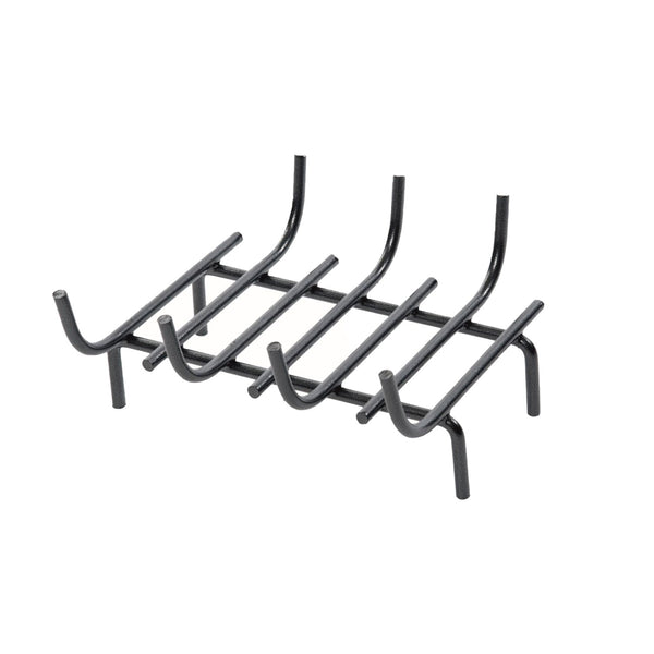 acquista Brucialegna Braciere 7 Barre 35x30 cm in Ferro Verniciato Grigio Martellato