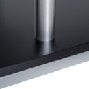 Mobile TV in Legno Nero 114x40x40.5 cm 