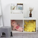 Libreria Cameretta Bambini Legno Scaffale 5 Ripiani Porta Giocattoli Libri Rivis