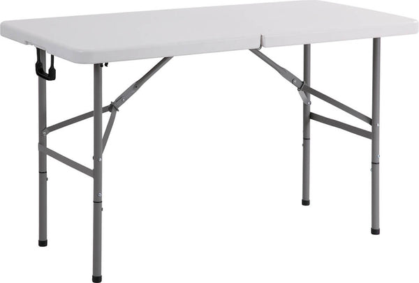 Tosini CZ122F Weißer rechteckiger Catering-Klapptisch sconto