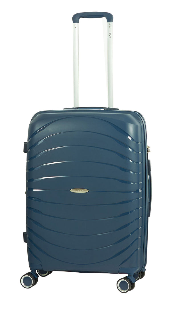 Trolley Valigia Media Rigido Espandibile in Polipropilene TSA Ravizzoni Alaska Blu acquista