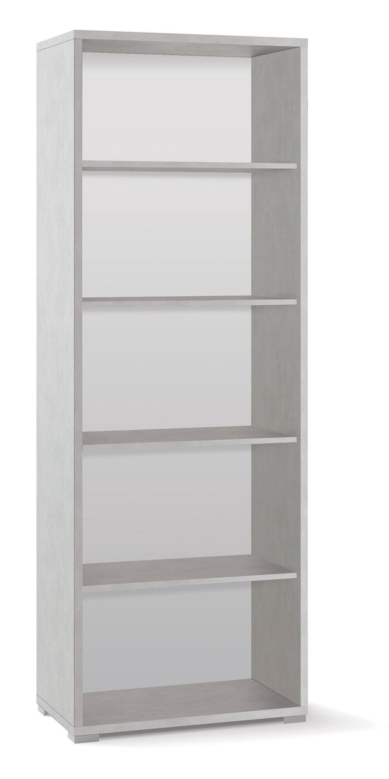 Libreria a Giorno 71x199x41 cm Ossido Bianco