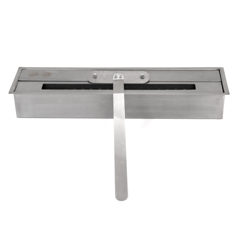 Camino a Bioetanolo da Pavimento 105x38x100 cm Belluno Effetto Finta Pietra   