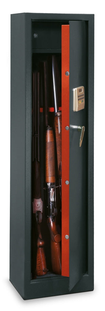 Füsilier Digital Rifle Holder für 5 Waffen mit Technomax Treasure prezzo