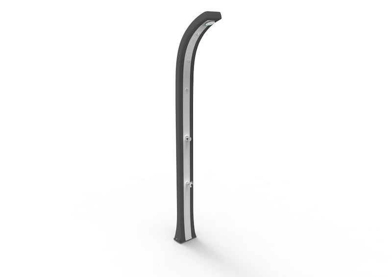 Doccia Solare da Esterno Giardino 30L Miscelatore Nebulizzatore e Lavapiedi Arkema Spring Plus Vari Colori