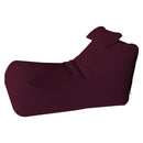 Lettino Chaise Lounge 120x70x65 cm con Cuscino in Poliestere Armonia Bordeaux