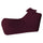 Lettino Chaise Lounge 120x70x65 cm con Cuscino in Poliestere Armonia Bordeaux