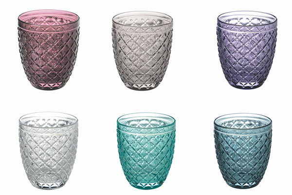 sconto Set mit 6 Wassergläsern aus Glas 350 ml Villa d'Este Home Schloss Tivoli