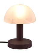 Lampada da Tavolo da Interno Attacco E14 in Metallo Ruggine