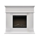 Camino Elettrico da Pavimento Effetto Fiamma 1500W Dalya Bianco