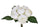 Set 3 Mazzi Artificiali di Peonie con 6 Fiori H 28 cm