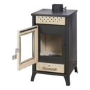 Stufa a Legna 45,5x48,5xh91 cm 15 Kw Olga Nera