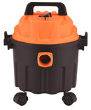 Bidone Aspirapolvere Aspiratore Solidi e Liquidi 1000W Qlima WDZ510 Nero e Arancione