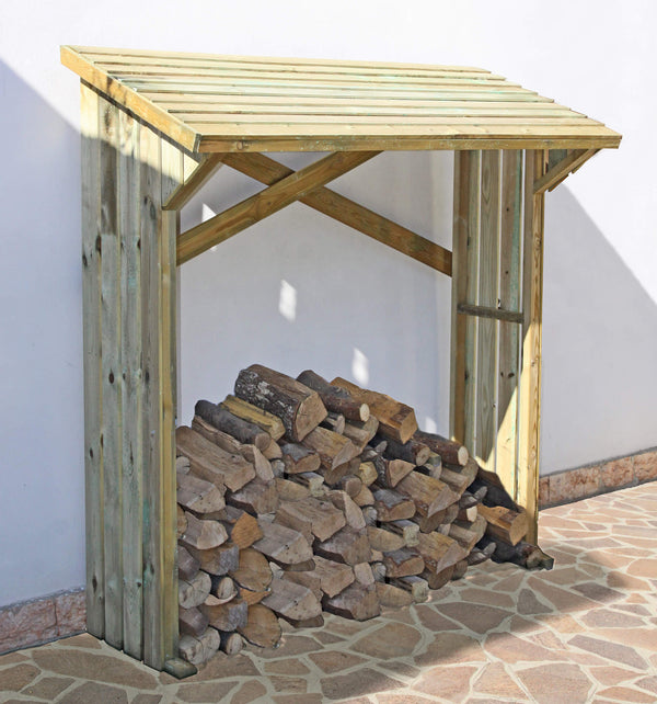Gartenhaus aus Holz 180 x 70 x 182 cm mit Taini-Gitter online