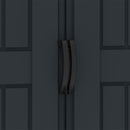 Box Auto Garage da Esterno 476x246x235 cm in PVC Grigio/Grigio Scuro