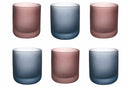 Set 6 Bicchieri Acqua Frosted in Vetro 350 ml Villa d'Este Home Tivoli Glamour