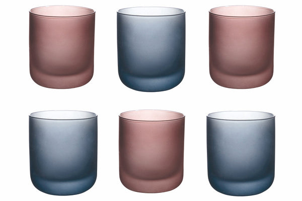 acquista Set mit 6 gefrosteten Wassergläsern 350 ml Villa d'Este Home Tivoli Glamour