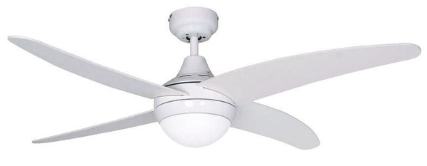 Deckenventilator mit 4 Flügeln und Lampe Ø122 cm 3 Geschwindigkeit Sulion Fenix ​​​​Weiß online