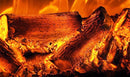 Camino Elettrico da Incasso 50,7x20x150 cm 1500W Effetto Fiamma Sined Vulture Nero