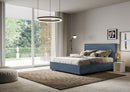 Letto Matrimoniale Mika Blu Varie Misure