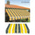 Markise mit einziehbaren Armen 3x2,5m Polyestergewebe Design P3002