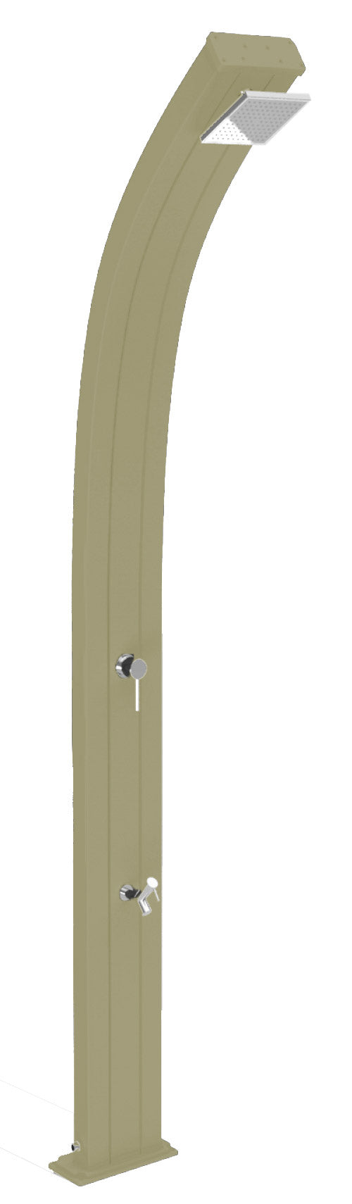 online Doccia da Esterno Giardino Miscelatore e Lavapiedi Arkema Spring Champagne Bronze