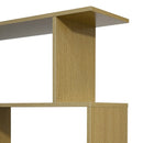 Libreria Moderna 6 Ripiani 80x192x25 cm in Legno Melaminico Rovere Chiaro