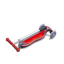 Monopattino 3 ruote Telescopico e Ripiegabile Max 50Kg Globber Elite Rosso