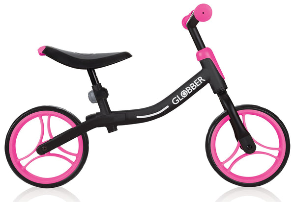 Pädagogisches Fahrrad für Kinder 10" ohne Pedale Globber Go Bike Schwarz und Rosa online