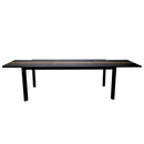 Tavolo Allungabile da Giardino 200/300,5x104xh76 cm in Alluminio Riverside Antracite
