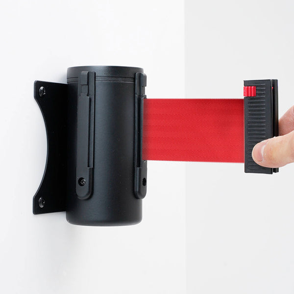 online Tendinastro da Parete 3 m con Clip di Chiusura Nastro Rosso