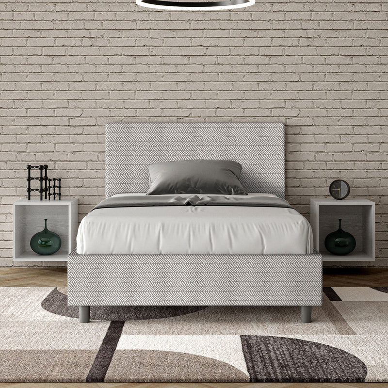 Letto 1 Piazza e Mezzo Adele Aragona 1 Bianco Varie Misure