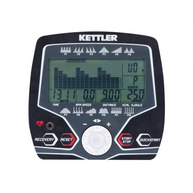 Cyclette Orizzontale Recumbike Magnetica 130Kg Max 16 Livelli Kettler Axos Cycle R