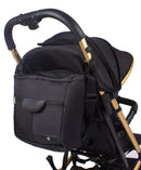 Passeggino Trolley Pieghevole per Bambini Barotti Primo XL Nero/Oro