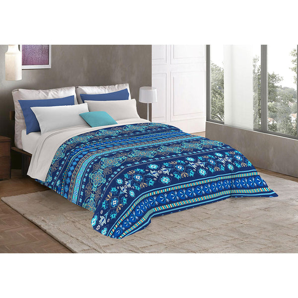 Steppdecke mit griechischem Druck sconto