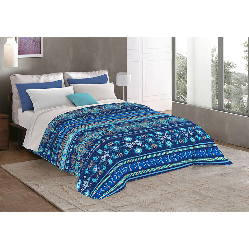 Trapunta con Stampa Greca