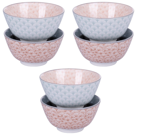 Set 6 Ciotole Ø12 cm 280 ml in Porcellana VdE Tivoli 1996 Confusion acquista