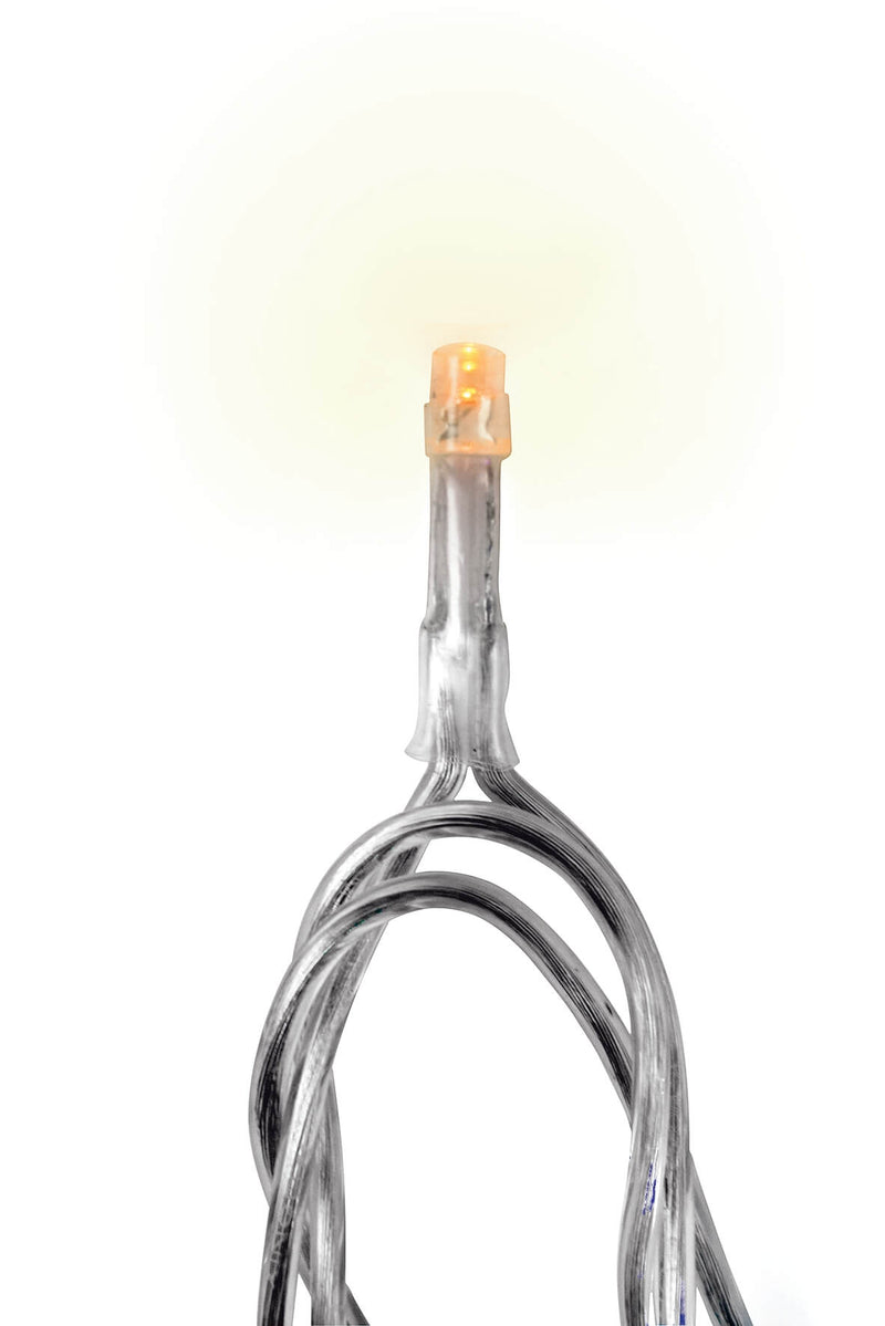 Tenda Luminosa Natalizia Bianco Caldo da Esterno-Interno Soriani 36V Varie Misure