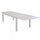 Formentera Tisch 200/300x100x74 h cm in taubengrauem Aluminium