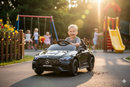 Macchina Elettrica per Bambini 12V Licenza Ufficiale Mercedes CLE53 Sedile in Pelle Nero