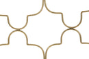 Console Glam Balcony 112x31x81,25 cm in Ferro Oro