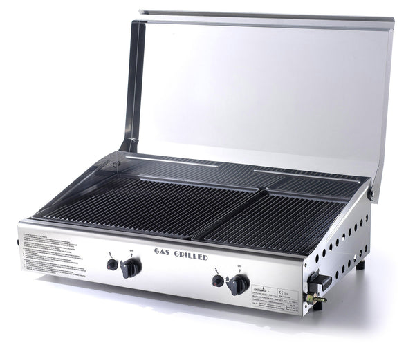 online Doppelte LPG-Gusseisen-Kochplatte Ompagrill Plancha Double 4069 Cover