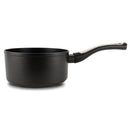 Casseruola 1 Manico Ø18 cm Antiaderente Induzione Silex Elegance Black Nero