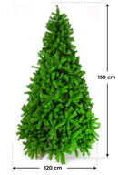 Albero di Natale Artificiale Apertura ad Ombrello Himalaya Verde Varie Misure