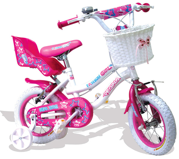 Kidfun Regina Fashion Girl Weiß Fahrrad für Mädchen 12" 2 Bremsen online