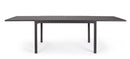 Tavolo Allungabile da Giardino 135-270x90x75h cm Pelagius Antracite