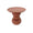 Tavolino Ø 41x42 cm Alka in Acciaio Terracotta