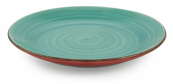 Set 6 Obstteller aus Steinzeug Ø19x2,5 cm Villa d'Este Home Tivoli Baita Azzurro prezzo